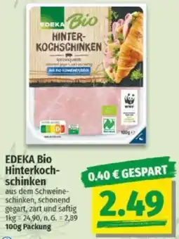 NP Discount EDEKA BIO Hinterkochschinken Angebot