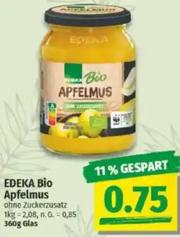 NP Discount EDEKA BIO Apfelmus Angebot