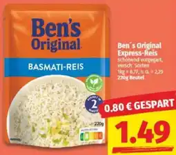 NP Discount Ben's Original Express-Reis Angebot