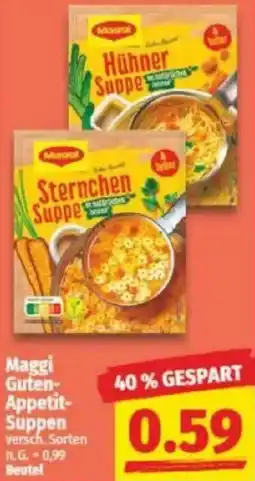 NP Discount Maggi Guten Appetit Suppen Angebot