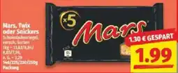 NP Discount Mars, Twix oder Snickers Angebot