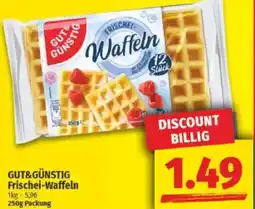 NP Discount GUT&GÜNSTIG Frischei-Waffeln Angebot