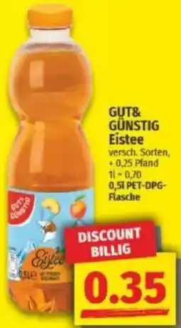 NP Discount GUT& GÜNSTIG Eistee Angebot