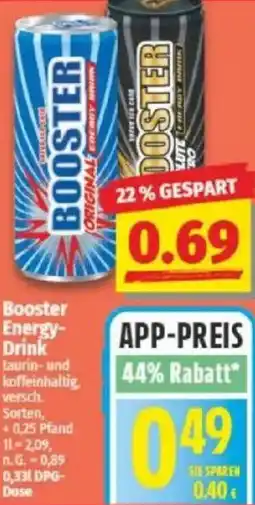 NP Discount Booster Energy Drink Angebot