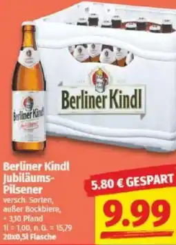 NP Discount Berliner Kindl Jubiläums Pilsener Angebot