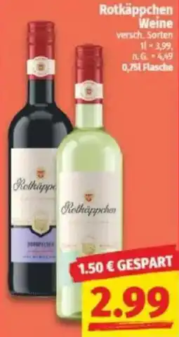 NP Discount Rotkäppchen Weine Angebot