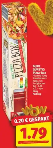 NP Discount GUT& GÜNSTIG Pizza-Box Angebot