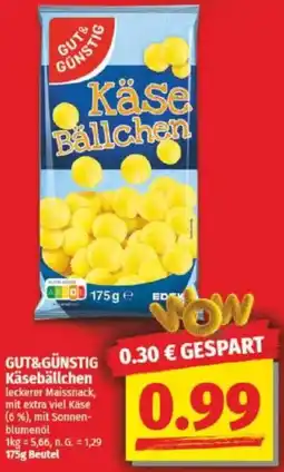 NP Discount GUT&GÜNSTIG Käsebällchen Angebot