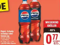 NP Discount Pepsi, Schwip Schwap oder Seven up Angebot