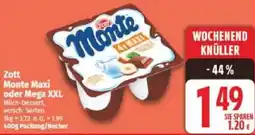 NP Discount Zott Monte Maxi oder Mega XXL Angebot