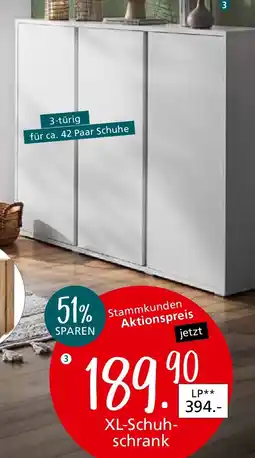 Zurbrüggen XL-Schuhschrank Angebot