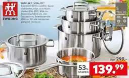 porta ZWILLING Topf-set,,vitality" Angebot