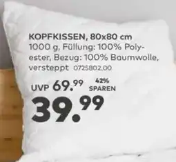 porta KÜNSEMÜLLER kopfkissen 80x80 cm Angebot