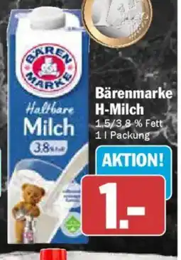 AEZ Bärenmarke H-Milch Angebot