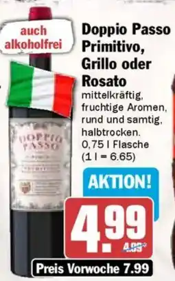 AEZ Doppio Passo Primitivo, Grillo oder Rosato Angebot