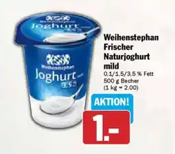AEZ Weihenstephan Frischer Naturjoghurt mild Angebot