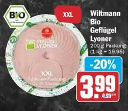 AEZ Wiltmann Bio Geflügel Lyoner Angebot