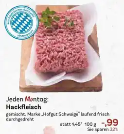 AEZ Jeden Montag Hackfleisch Angebot
