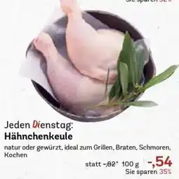 AEZ Jeden Dienstag Hähnchenkeule Angebot
