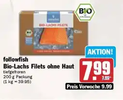 AEZ followfish Bio-Lachs Filets ohne Haut Angebot