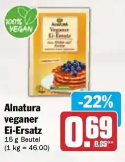 AEZ Alnatura veganer Ei-Ersatz Angebot