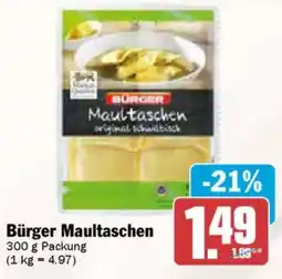 AEZ Bürger Maultaschen Angebot