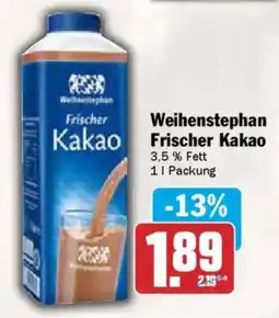 AEZ Weihenstephan Kakao Frischer Kakao Angebot