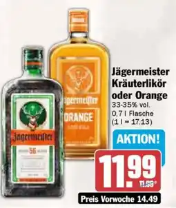 AEZ Jägermeister Kräuterlikör oder Orange Angebot