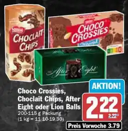 AEZ Choco Crossies, Choclait Chips, After Eight oder Lion Balls Angebot