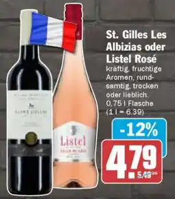 AEZ St. Gilles Les Albizias oder Listel Rosé Angebot
