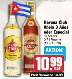 AEZ Havana Club Añejo 3 Años oder Especial Angebot