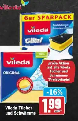 AEZ Vileda Tücher und Schwämme Angebot