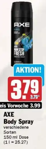 AEZ AXE Body Spray Angebot