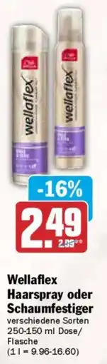 AEZ Wellaflex Haarspray oder Schaumfestiger Angebot