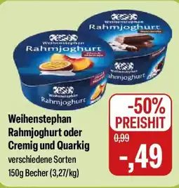 Feneberg Weihenstephan Rahmjoghurt oder Cremig Angebot