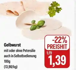 Feneberg METZGEREI FENEBERG Gelbwurst Angebot