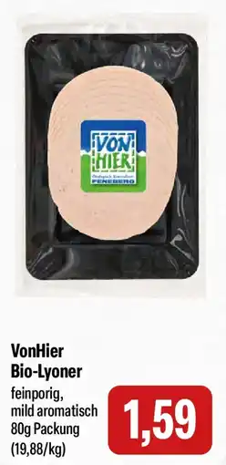 Feneberg METZGEREI FENEBERG VonHier Bio-Lyoner Angebot