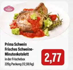 Feneberg Prima Schwein Frisches Schweine- Minutenkotelett Angebot