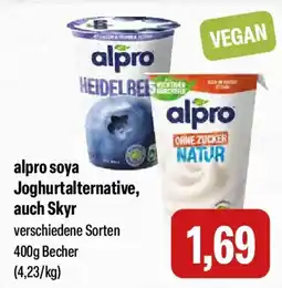 Feneberg alpro soya Joghurtalternative, auch Skyr Angebot