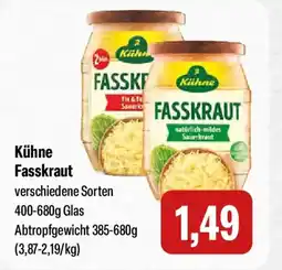 Feneberg Kühne Fasskraut Angebot