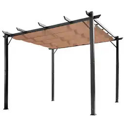 Netto Marken-Discount Outsunny Pergola Aluminium, Polyester-Gewebe Angebot