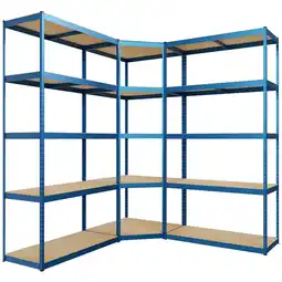 Netto Marken-Discount CLP 3er Regalsystem I 2x Regalsystem I 1x Eckregal I Schwerlastregale I Bis 2.625 KG Angebot