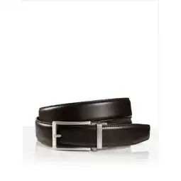 Netto Marken-Discount Monti Herren Ledergürtel STANFORD' 3,5cm breit, Automatikschließe Stufenlos 1er Pack Angebot