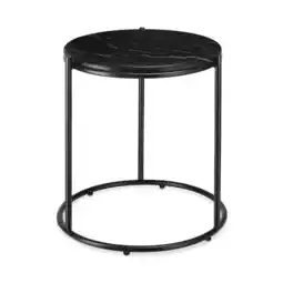 Netto Marken-Discount tectake Beistelltisch, hochwertige Marmorplatte, kein Aufbau, 43 x 43 x 50,5 cm Angebot