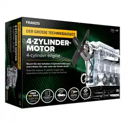 Netto Marken-Discount Technikbausatz 4-Zylinder-Motor Angebot