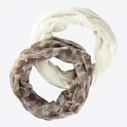 NKD Damen-Loopschal in verschiedenen Designs, 2er-Pack Angebot