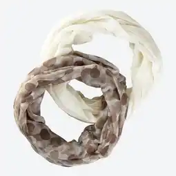 NKD Damen-Loopschal in verschiedenen Designs, 2er-Pack Angebot