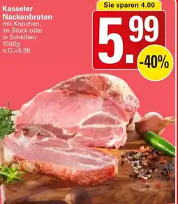 WEZ Kasseler Nackenbraten Angebot