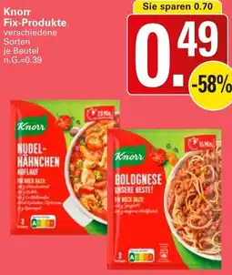 WEZ Knorr Fix-Produkte Angebot
