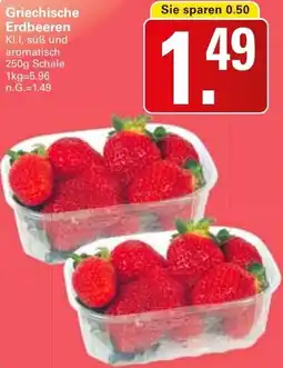WEZ Griechische Erdbeeren Angebot